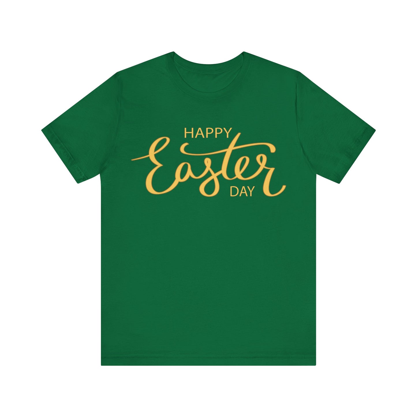 Unisex Cotton Tee Shirt with Easter Prints