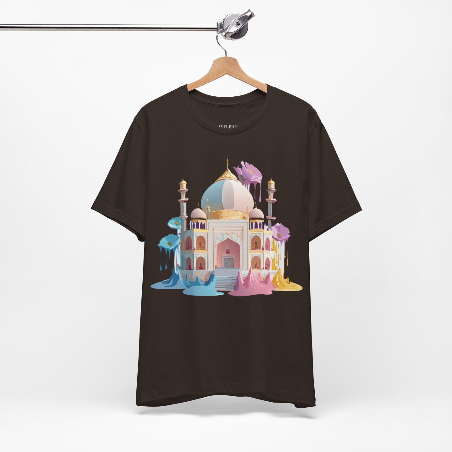 Tourist Shirt With Bukhara Graphic Tee Unisex Short Sleeve Art Design By Adelpha