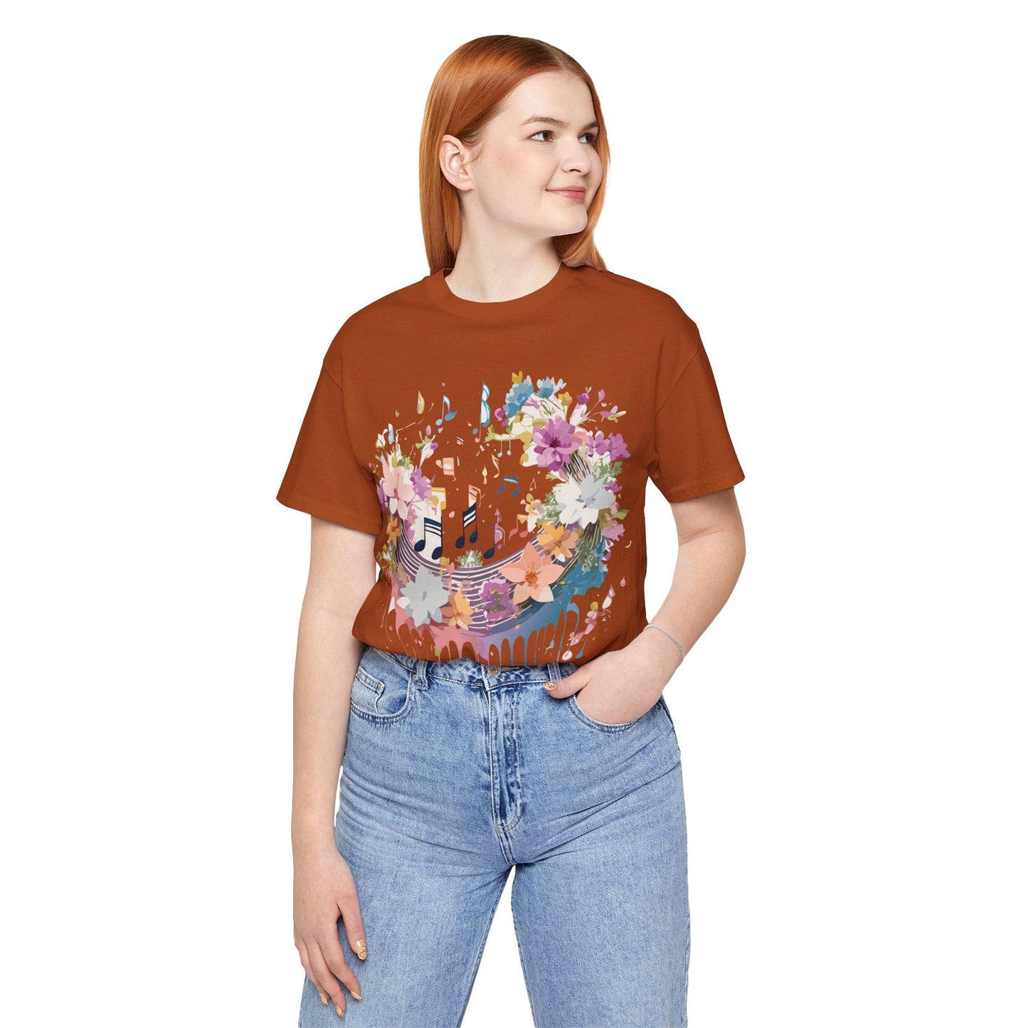 Adelpha Music T Shirt Unisex Graphic Tee With Vintage Inspired Artwork Short Sleeve