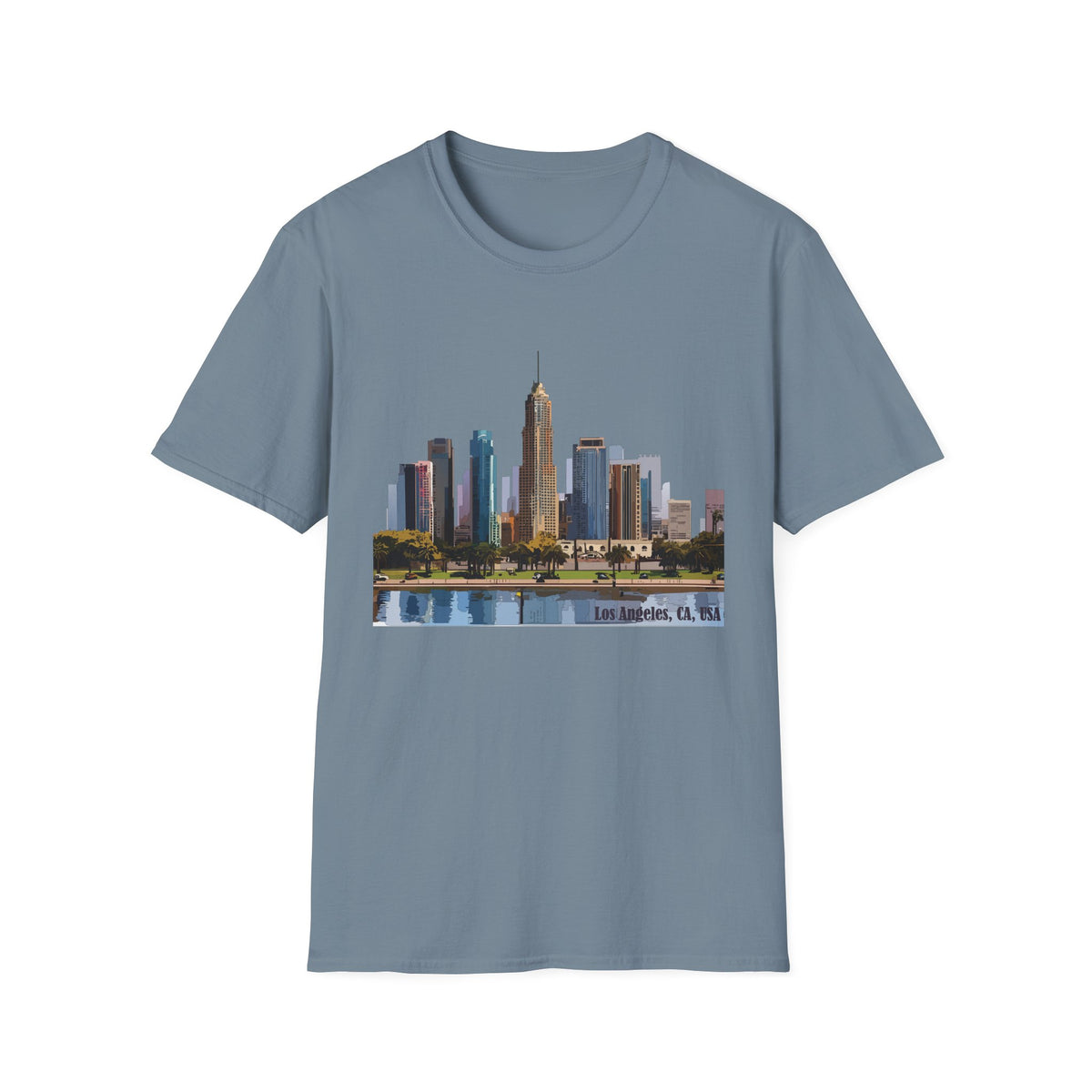 Los Angeles City Skyline T-Shirt | Urban Cityscape Tee