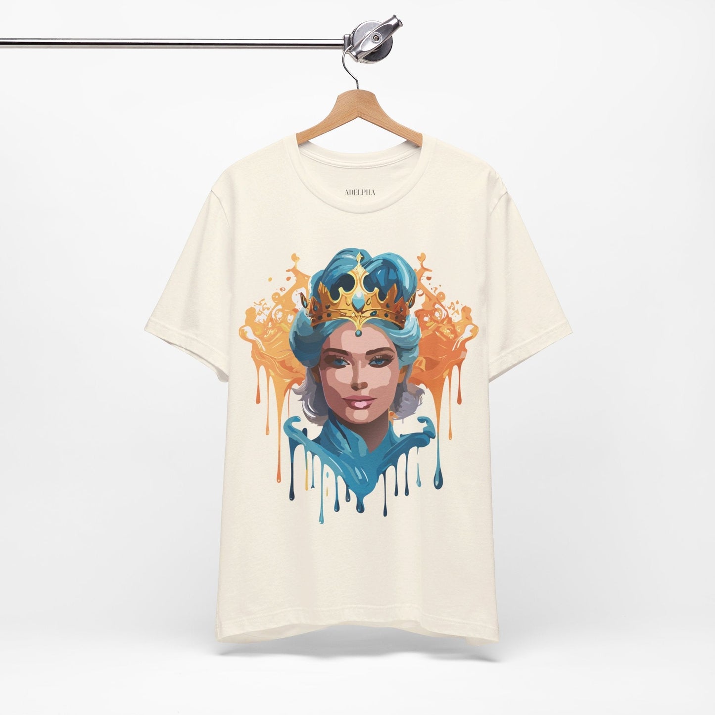 Queen Woman Portrait Graphic Unisex 100 Cotton Vintage Artwork Tee 17
