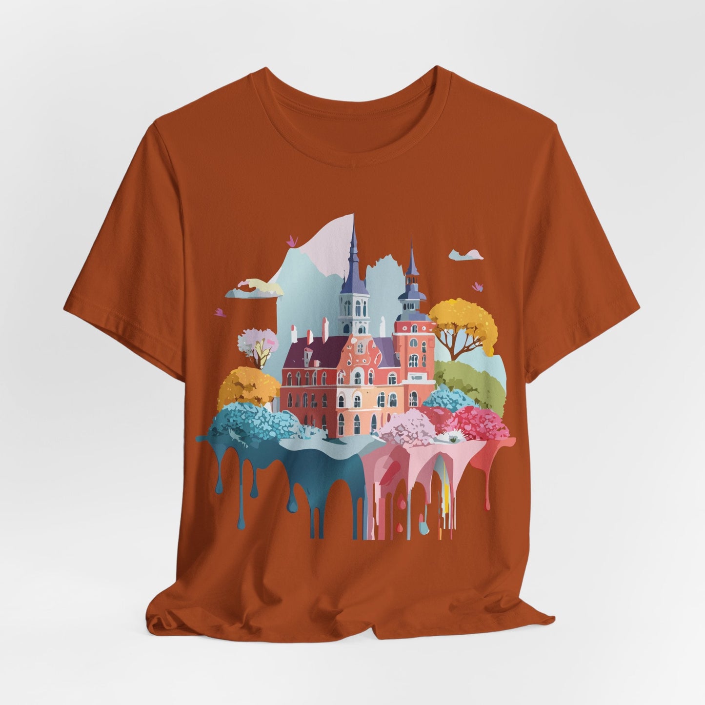 Germany Tourist Shirt Graphic Tee Unisex Vintage Inspired Design Adelpha Short Sleeve