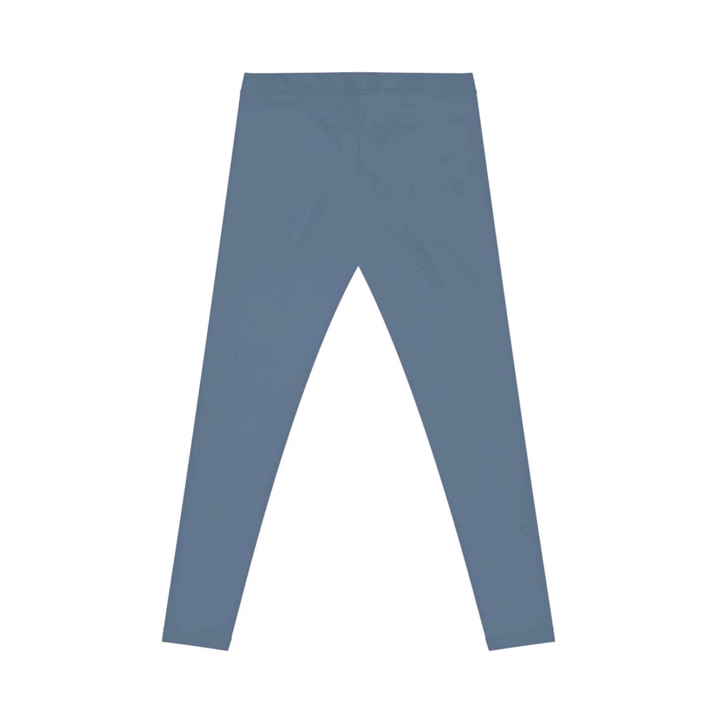 Eastern Blue Color Women's Poly-Span Casual Leggings XS-2XL