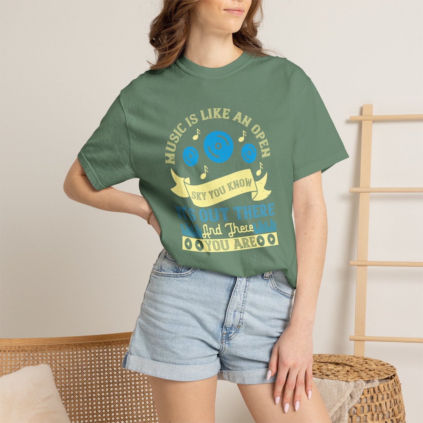 Music Graphic Design Unisex Cotton T-shirt m29