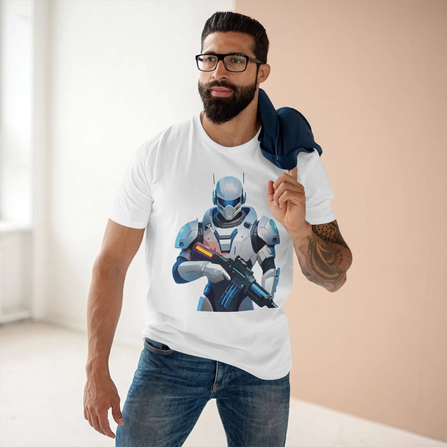 Robocop Graphic Unisex 100 Cotton Staple Tee 12