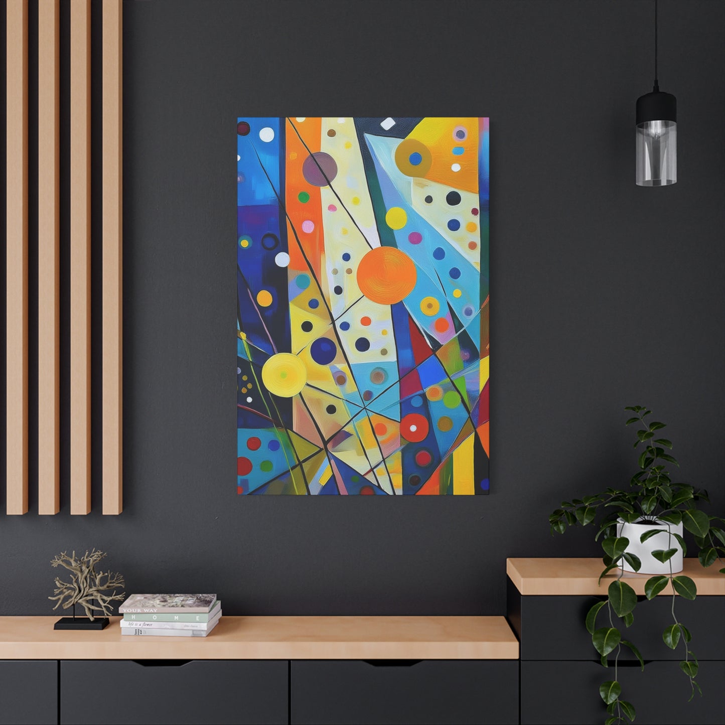 Abstract Oil Painting Print Canvas 20x24,20x30,24x30 24x32,24x36,30x40 32x48,36x48,40x60 Pine-Wood Inner Frame ABS-138