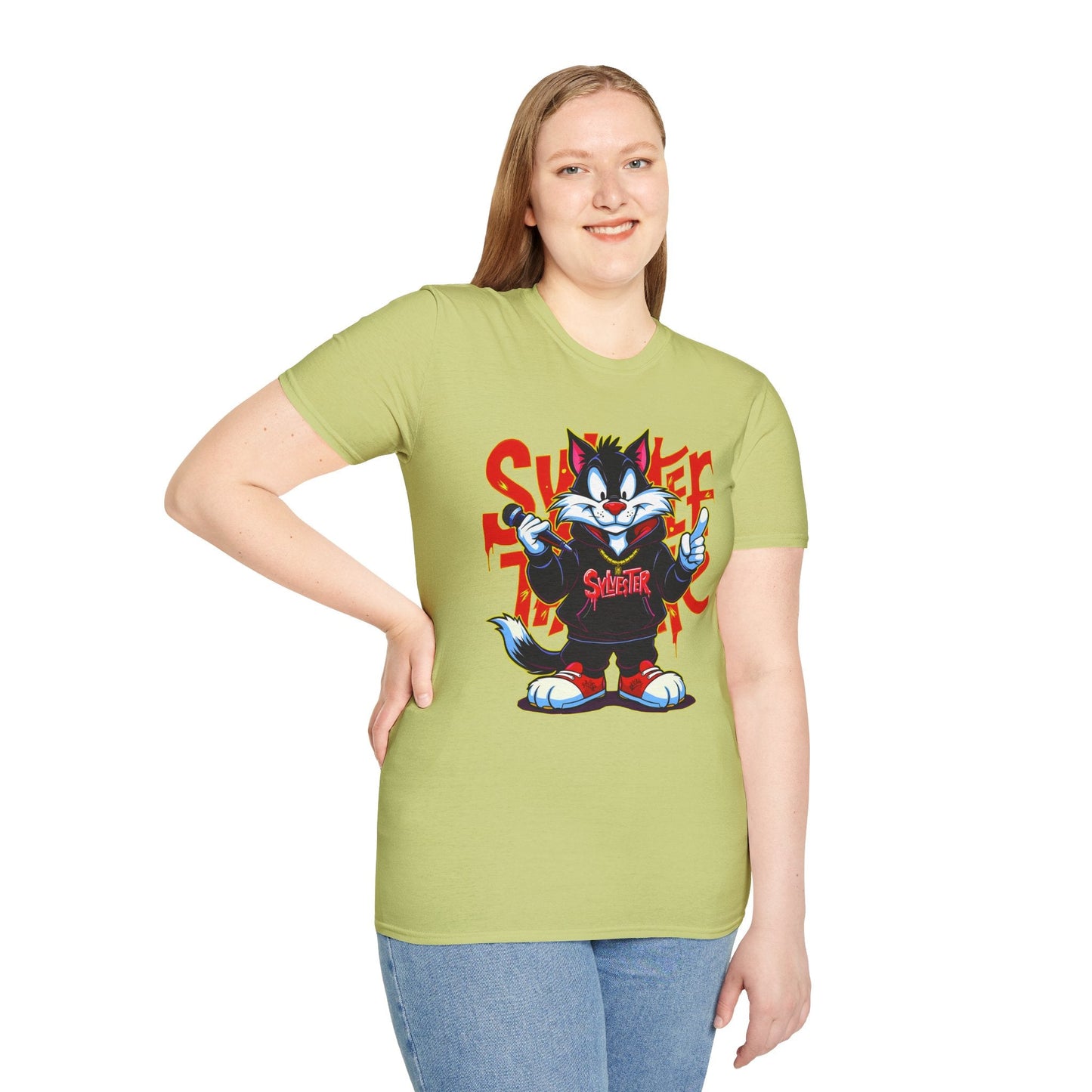 Gildan Softstyle Unisex T Shirt 100 Percent Ring Spun Cotton Cartoon Animation And Funny Animals Tee