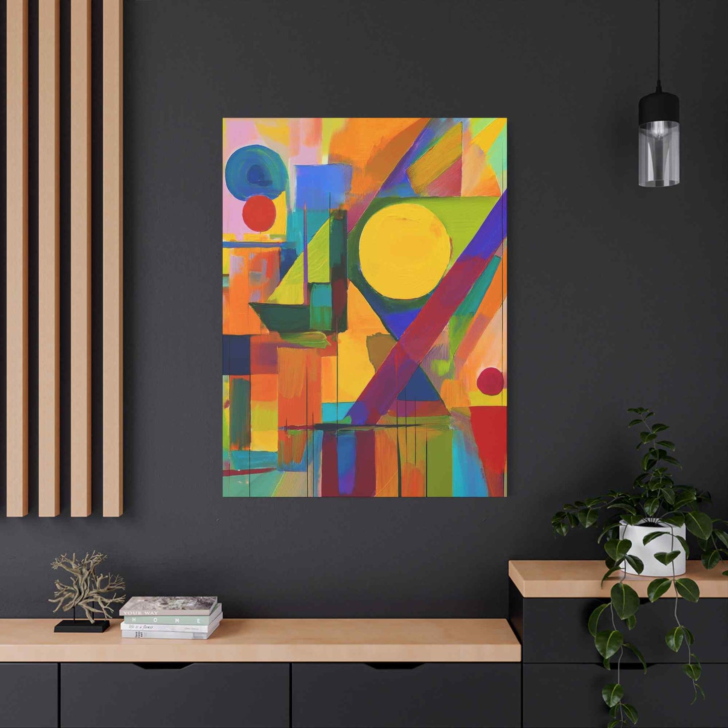Abstract Painting Print Canvas 20x24,20x30,24x30, 24x32,24x36,30x40, 32x48,36x48,40x60 Pine-Wood Inner Frame ABS-10