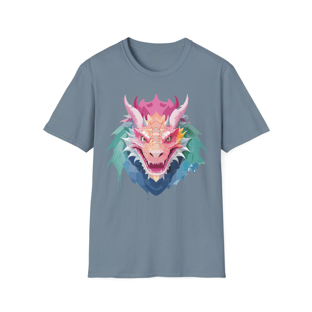Dragon Graphic Tee Gildan Unisex 100 Cotton Tee Shirt with Animals m9