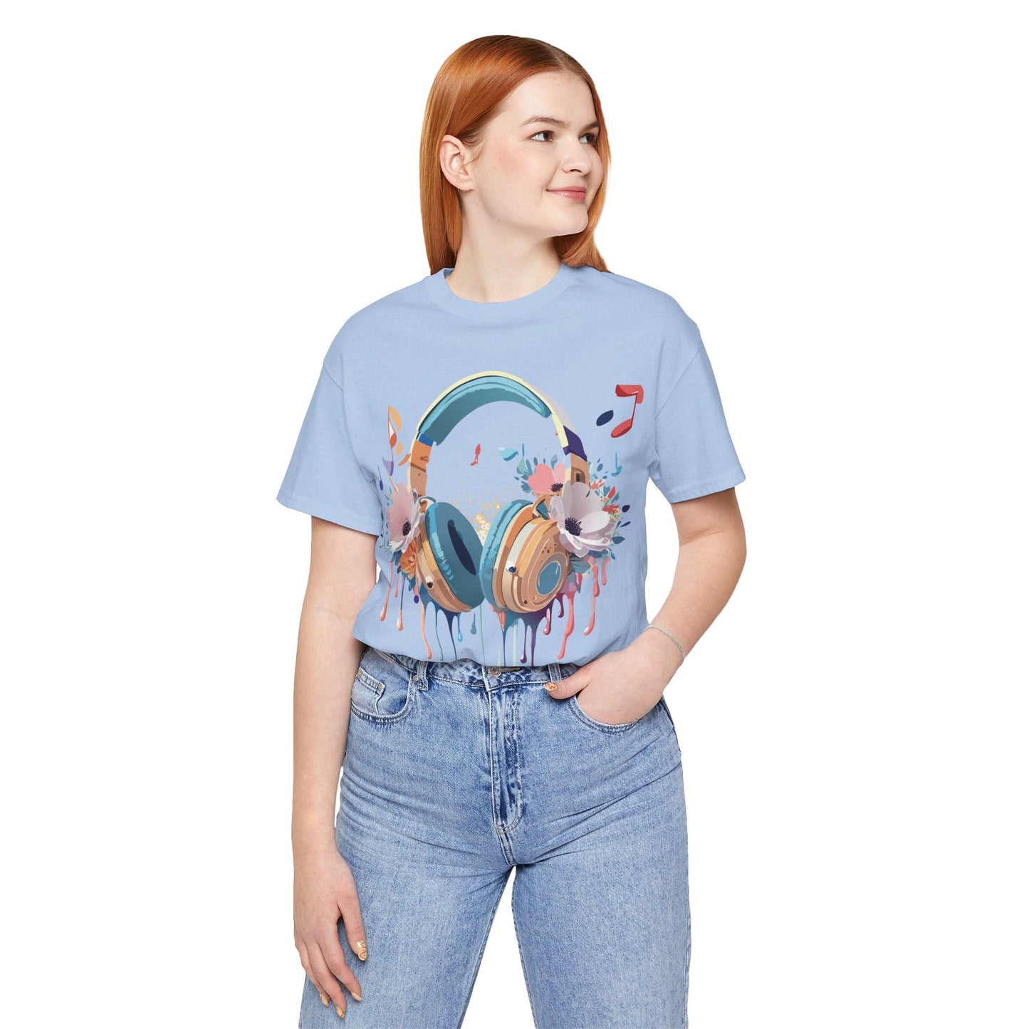 Adelpha Graphic Unisex Music T Shirt With Vintage Inspired Artwork Short Sleeve Tee