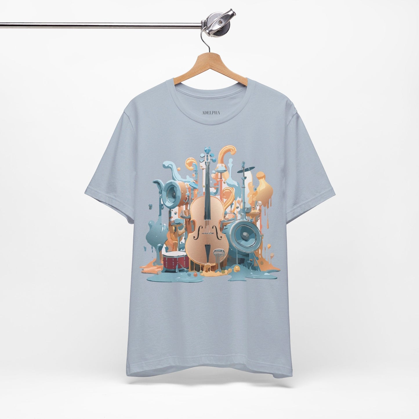Adelpha Graphic Unisex Art Design Tee Vintage Inspired Short Sleeve T Shirt Premium Comfort