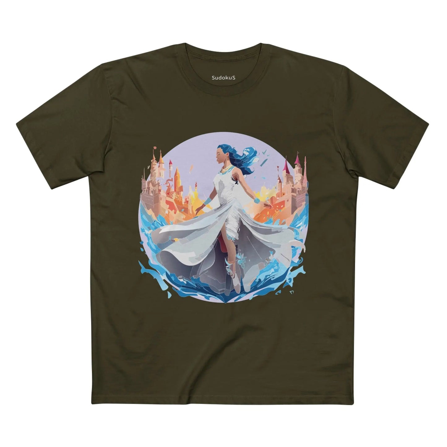 Dancer Graphic Unisex 100 Cotton Staple Tee 3