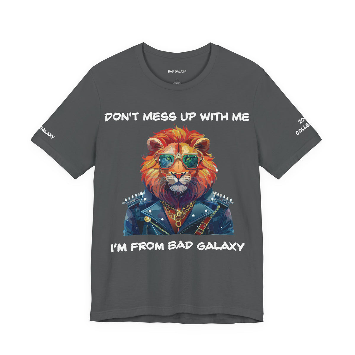 Animal Graphic Unisex Cotton Bella+Canvas Tee with Art Design b5