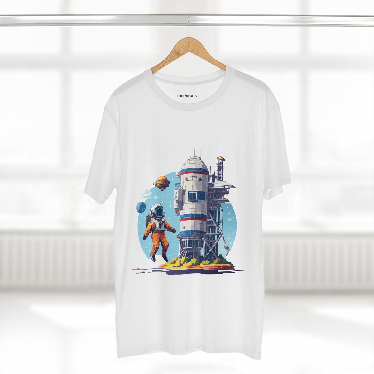 Cosmos Astronaut Graphic Tee Staple Unisex 100 Cotton Tee Shirt - CS-8