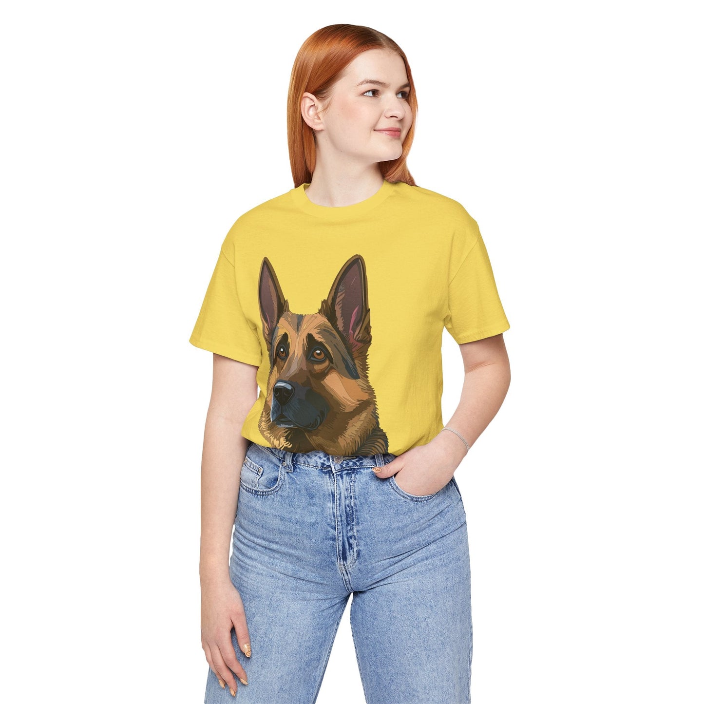 Unisex Animal Shirt With Art Design Tee Wild Animals Print Short Sleeve Comfort Tee