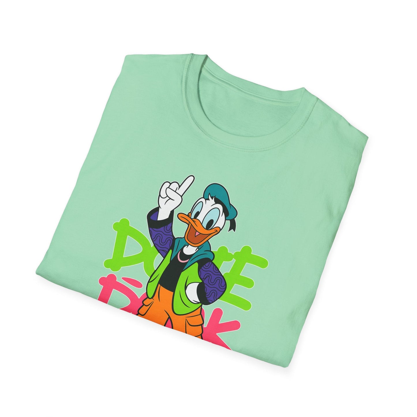 Unisex Cartoon T Shirt Animation Graphic Tee Funny Animals Softstyle 100 Percent Ring Spun Cotton