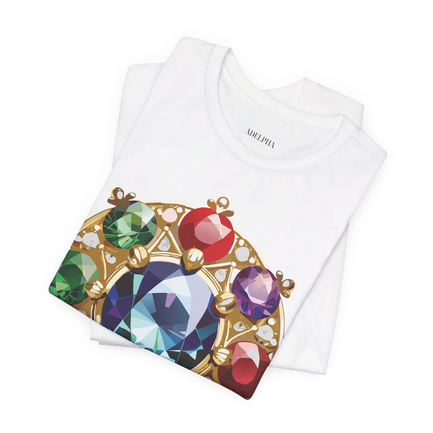 Jewelry Graphic Unisex 100 Cotton Vintage Treasure Art T-Shirt 40