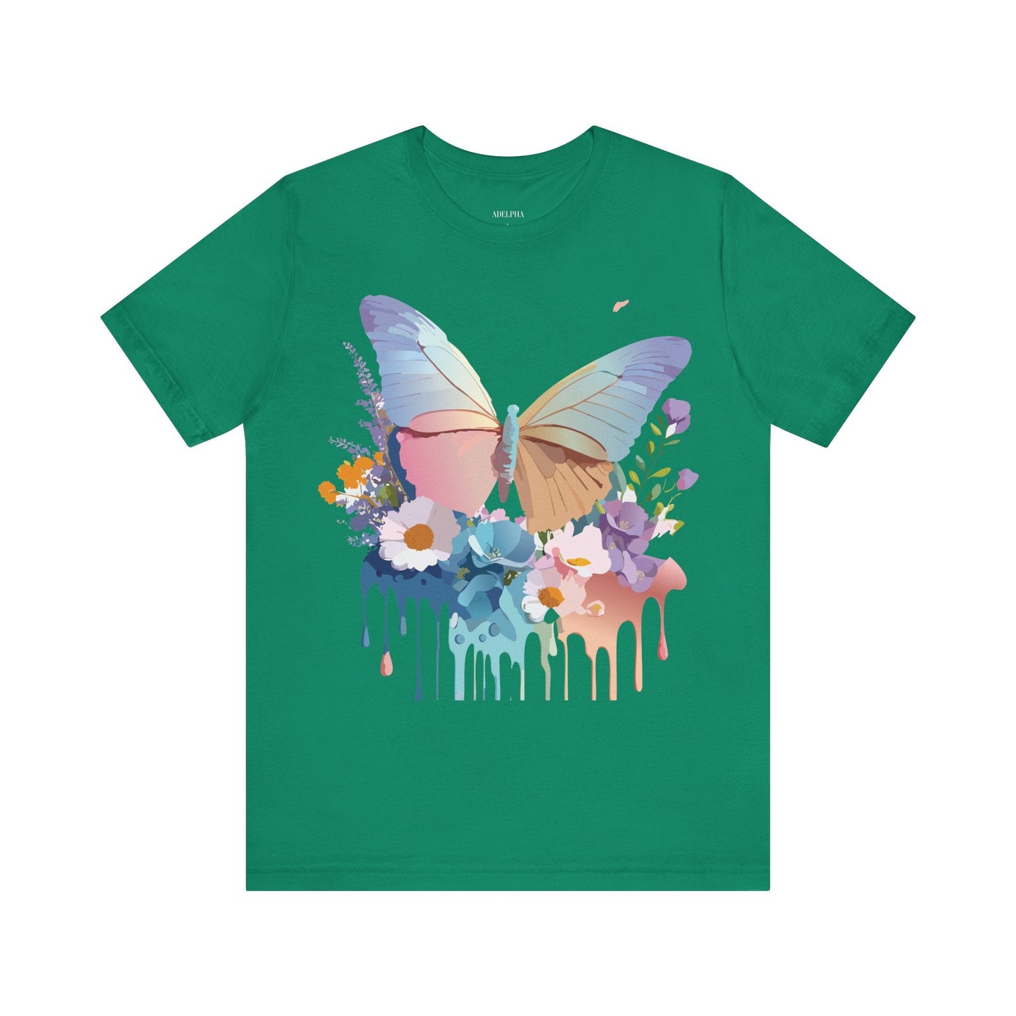 Butterfly Graphic Tee Unisex Adelpha Art Design Vintage Inspired Shirt
