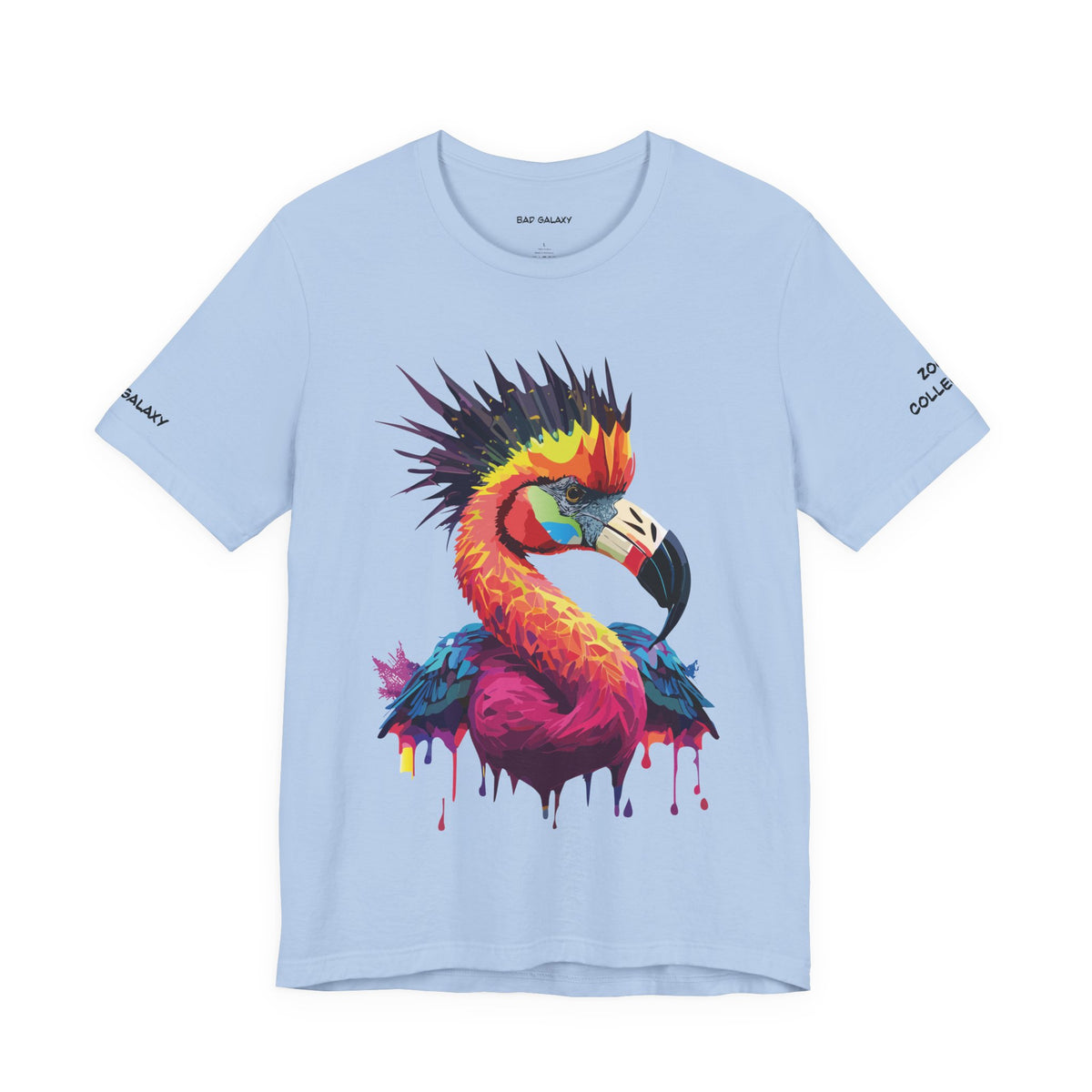 Animal Graphic Unisex Cotton Bella+Canvas Tee with Art Design b11