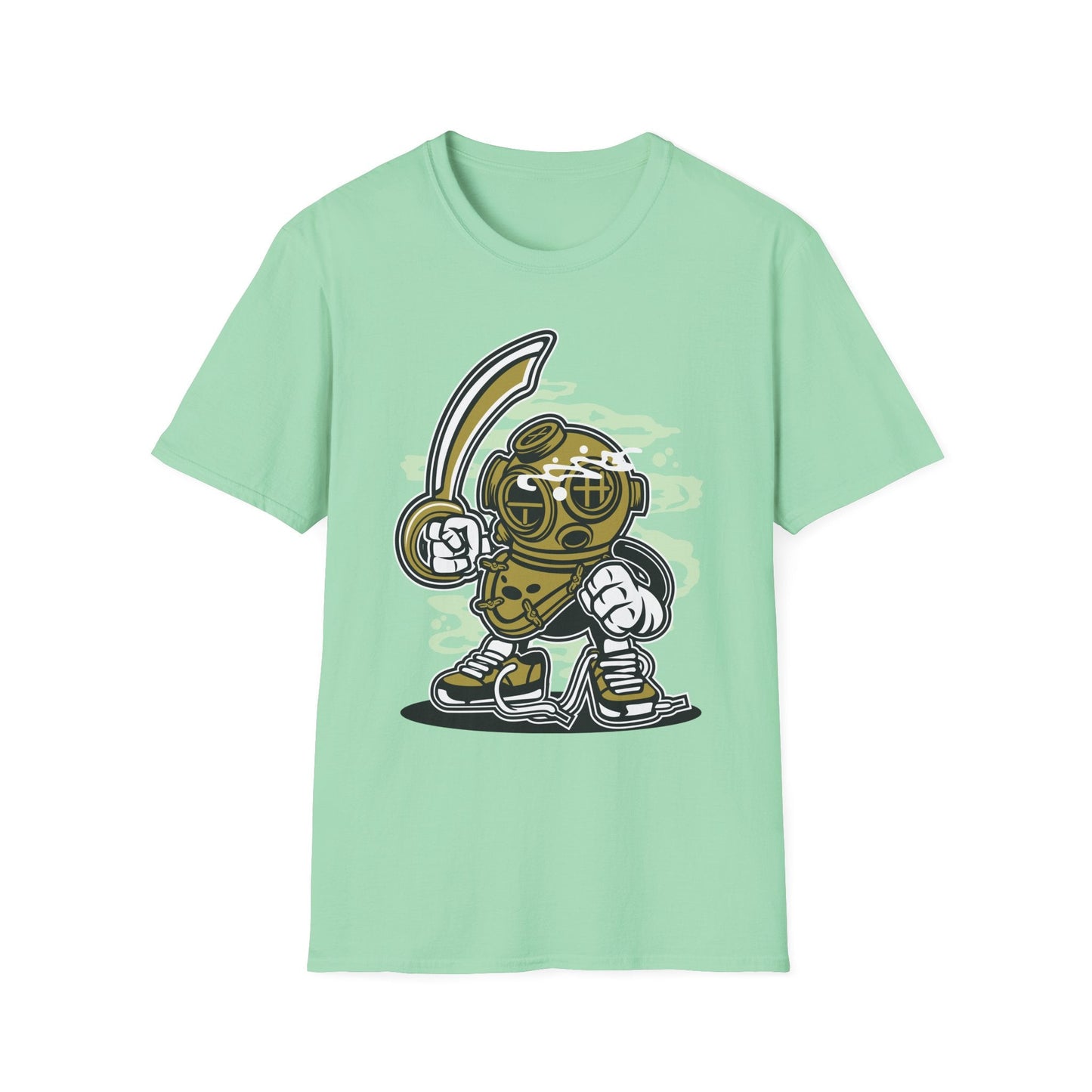 Cartoon T Shirt Animation Tee Funny Tee Shirt Unisex Gildan Softstyle Cotton Comfort