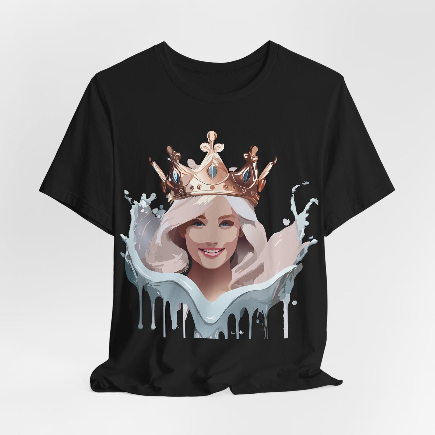 Queen Graphic T Shirt Unisex Vintage Art Tee From Adelpha With Original Artwork Details