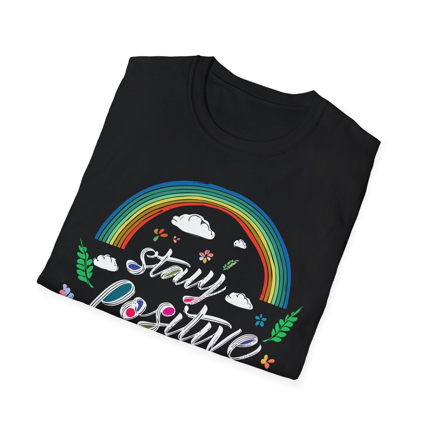Positive Slogan T Shirts For Men And Women Unisex Short Sleeve Tee With Good Quotes Gildan Softstyle 64000