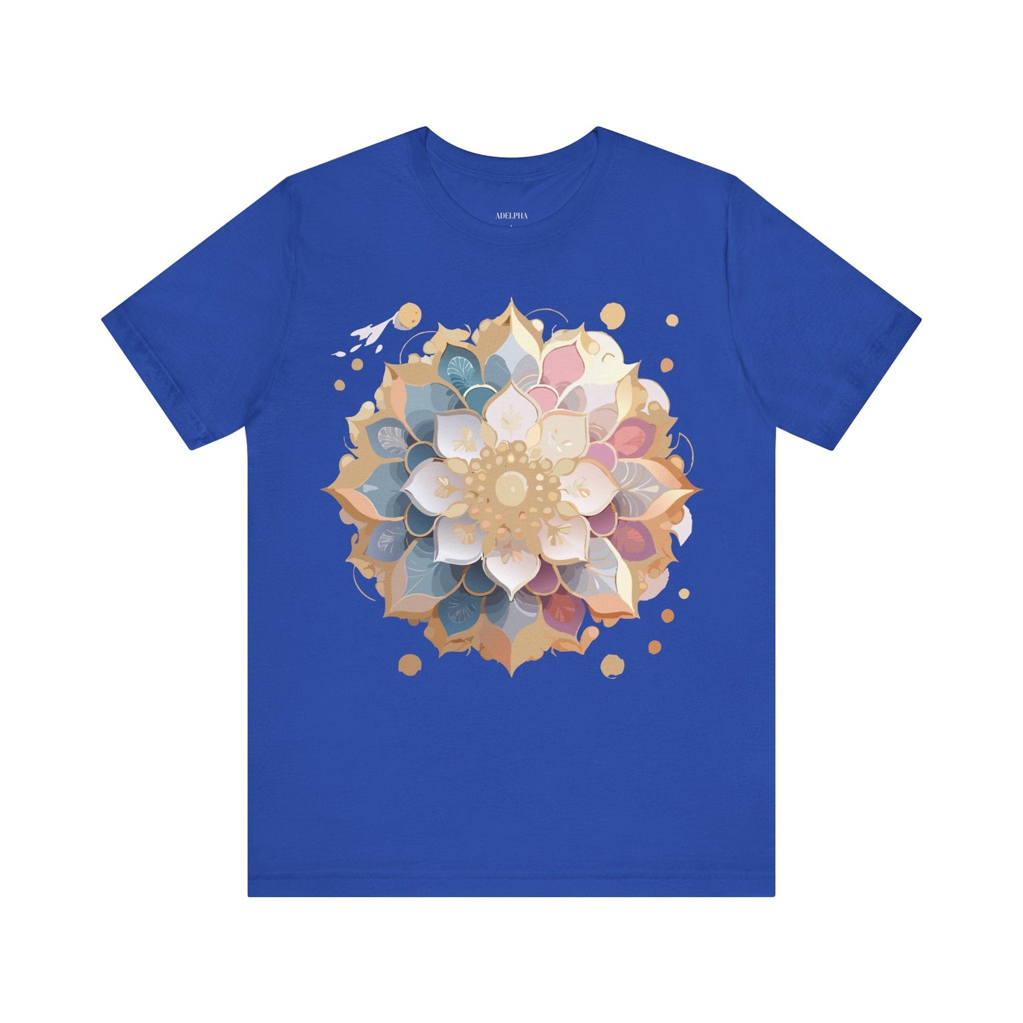 Mandala Graphic Tee Unisex Jersey Short Sleeve From Adelpha Vintage Inspired Artwork