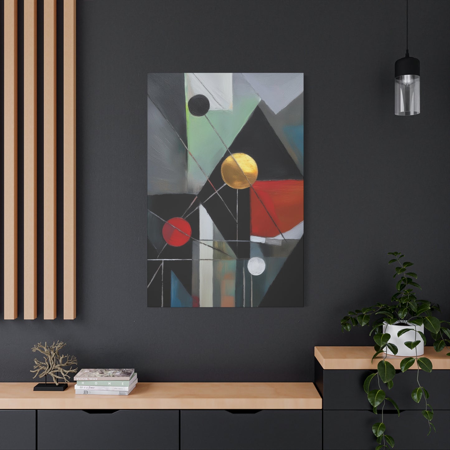Abstract Oil Painting Print Canvas 20x24,20x30,24x30 24x32,24x36,30x40 32x48,36x48,40x60 Pine-Wood Inner Frame ABS-159