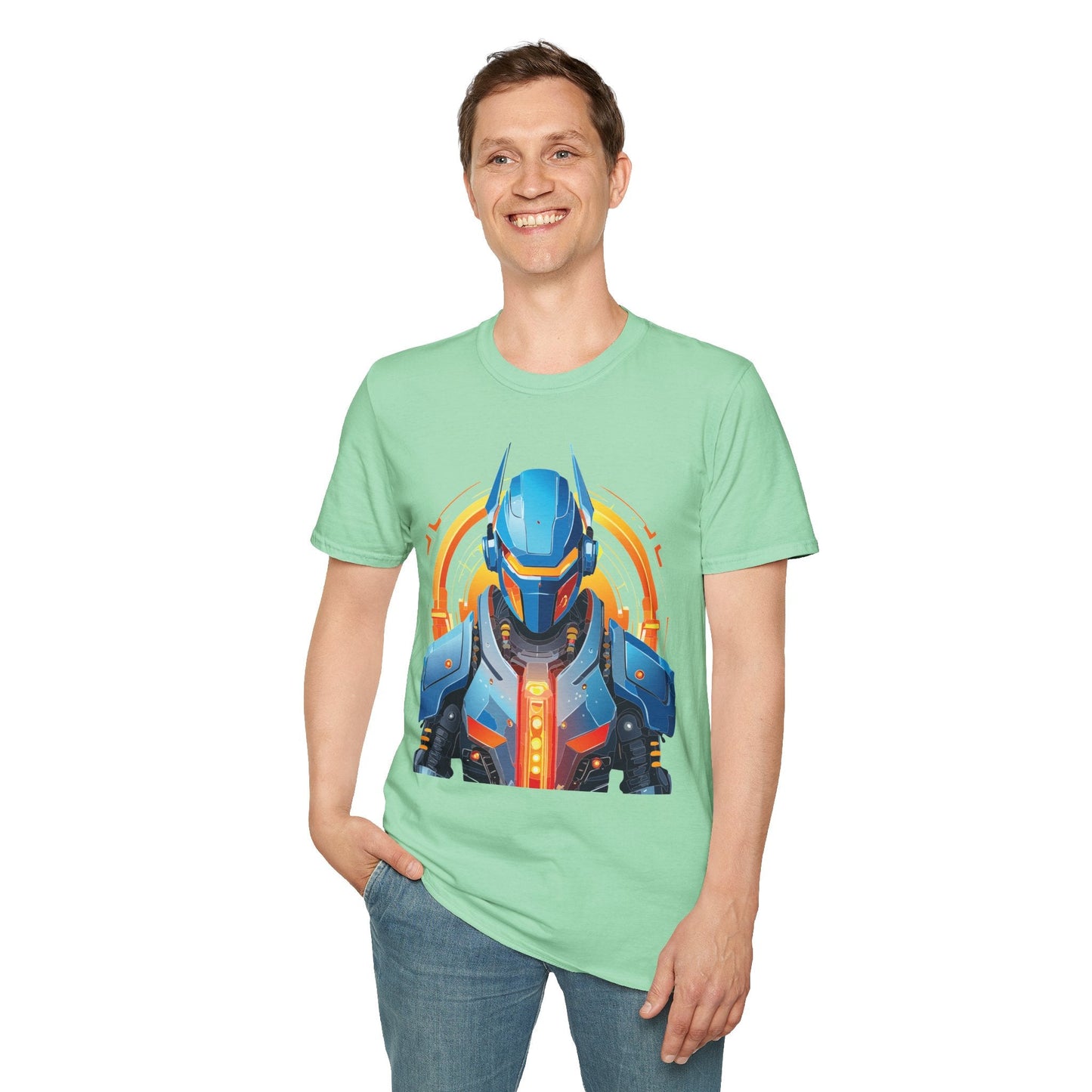 Cyborg Tee Unisex Robot Shirt Terminator Shirt Softstyle 100 Percent Ring Spun Cotton