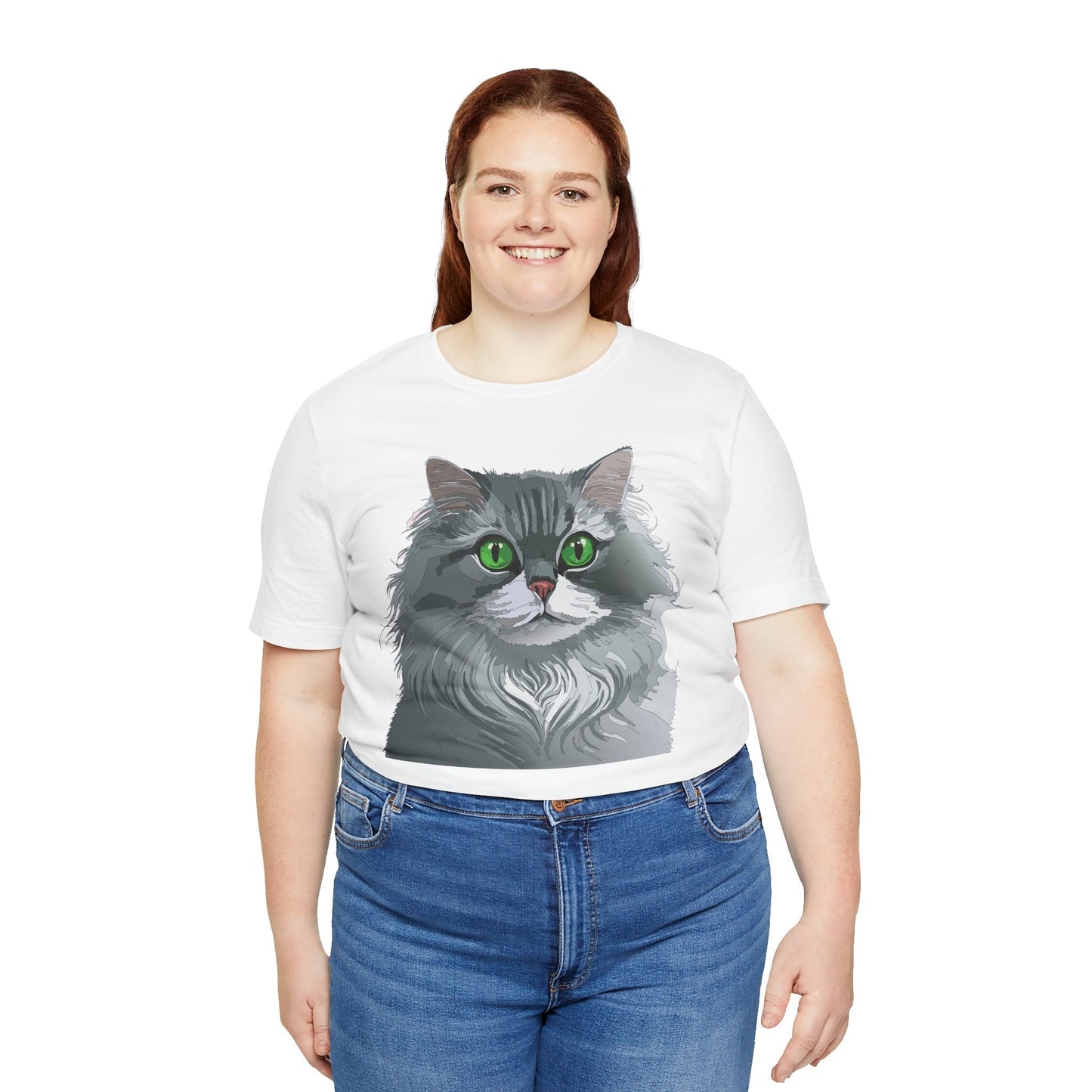 Unisex Animal Shirt With Art Design Animals Tee Short Sleeve Jersey Style Wild Animals Shirt
