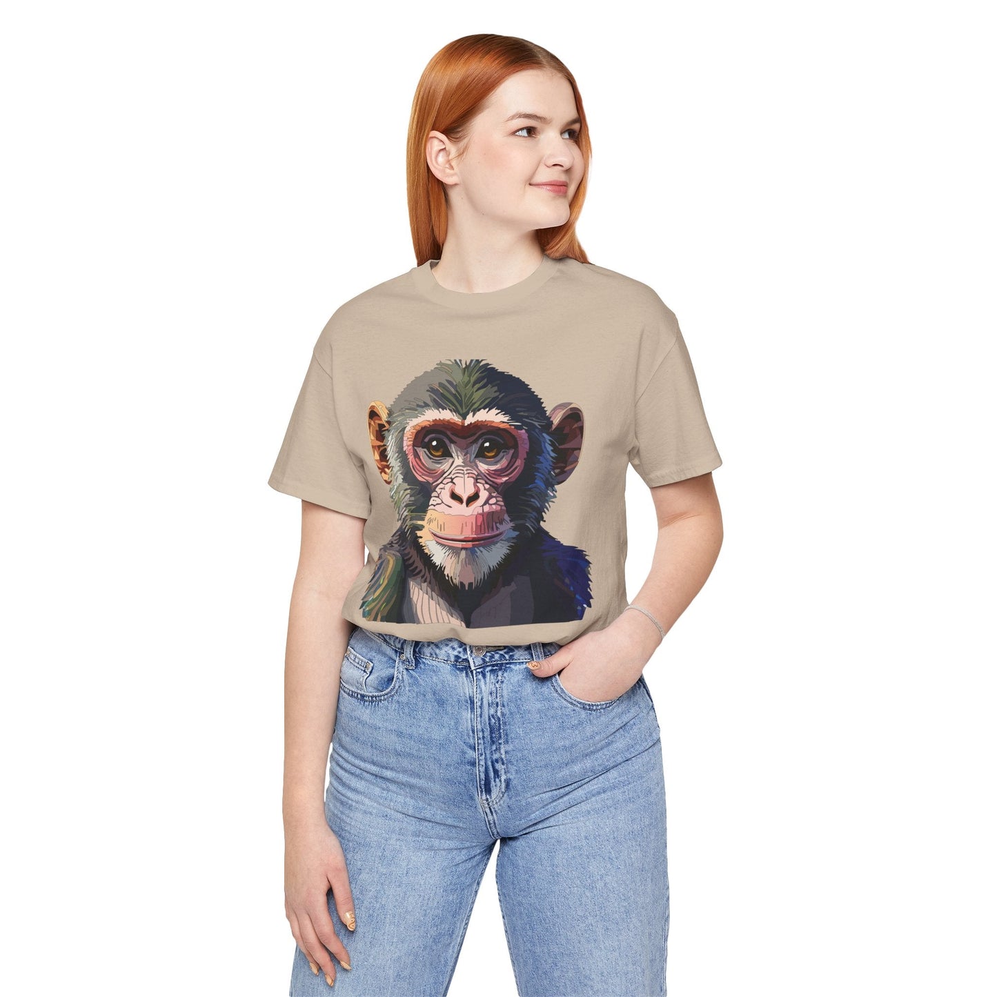 Unisex Animal Shirt Gildan Softstyle Tee With Wild Animals Art Design Premium Comfort