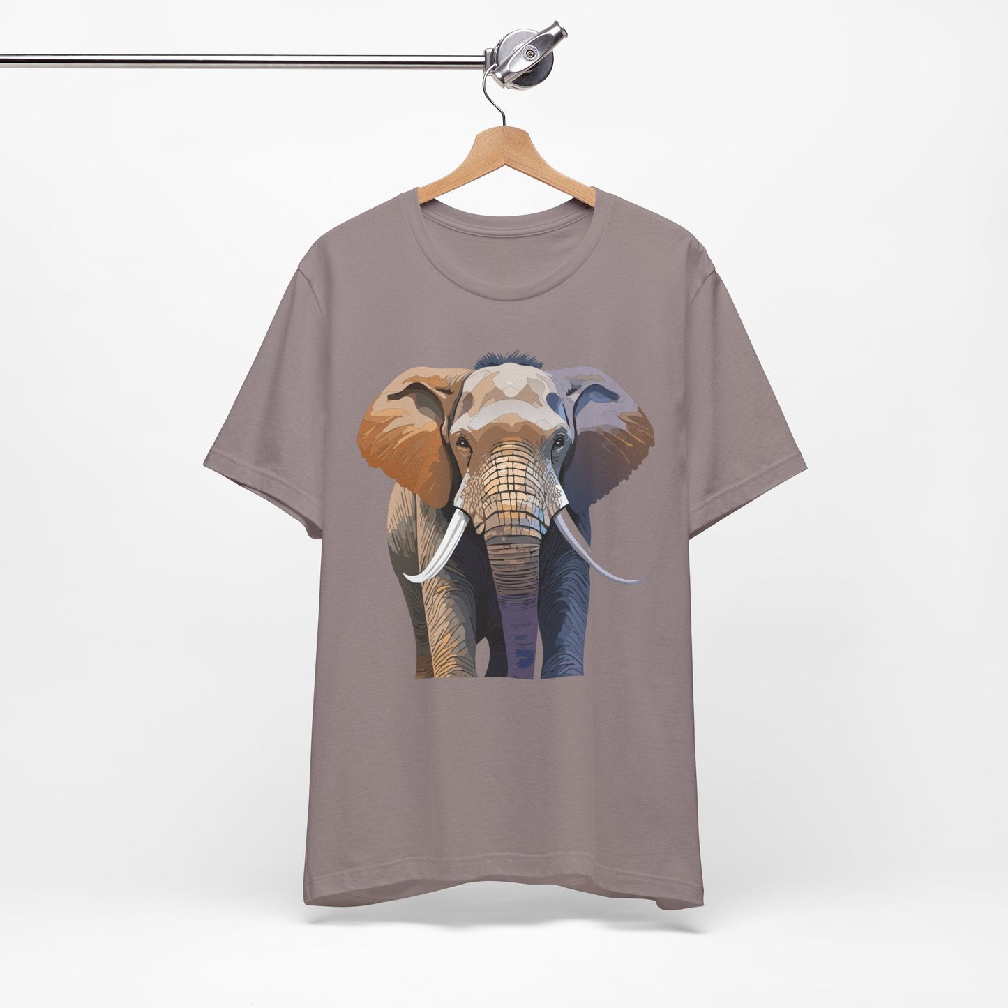 Unisex Animal Art Design Tee Shirt With Wildlife Animals Short Sleeve Everyday Comfort