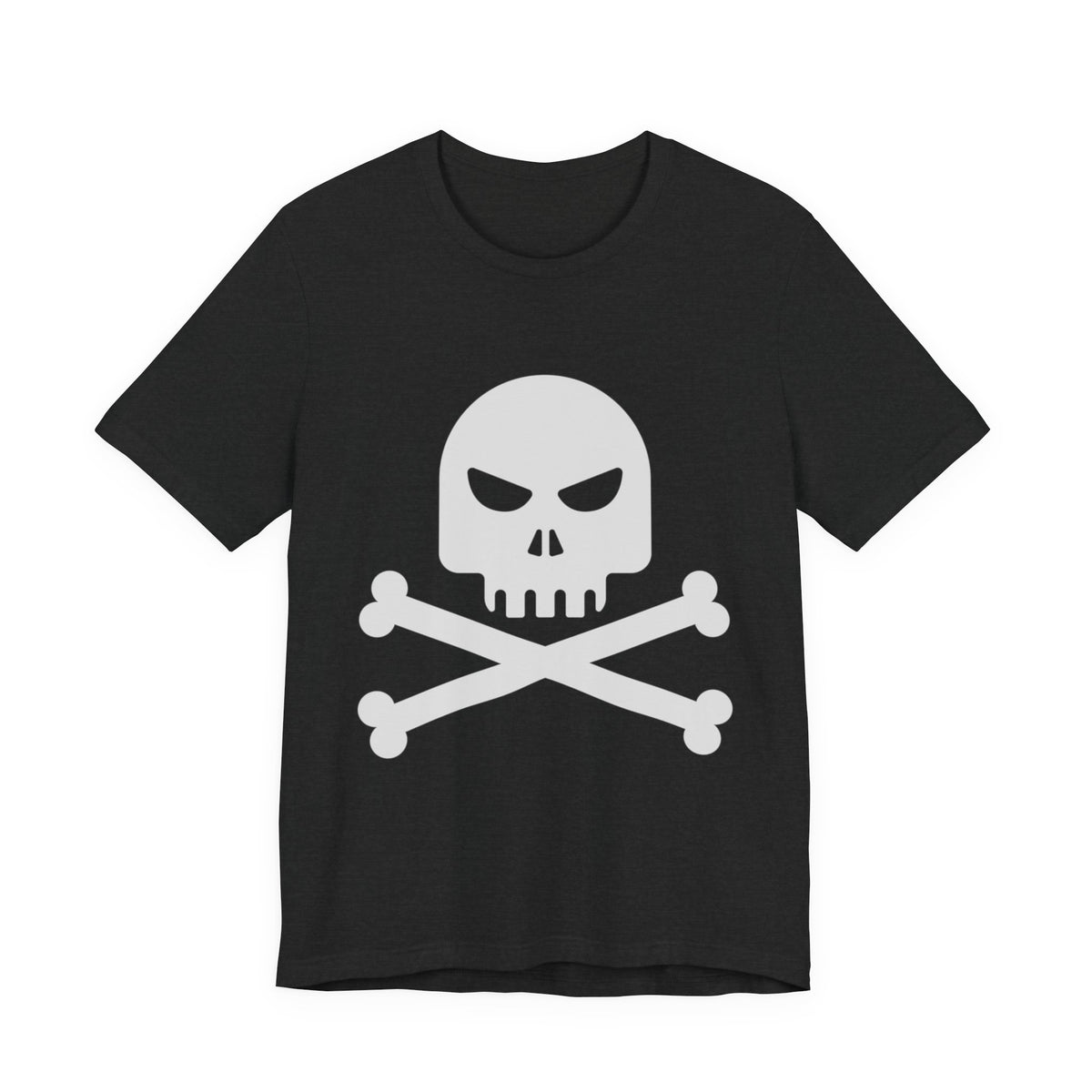 Camiseta unisex de algodón con calavera