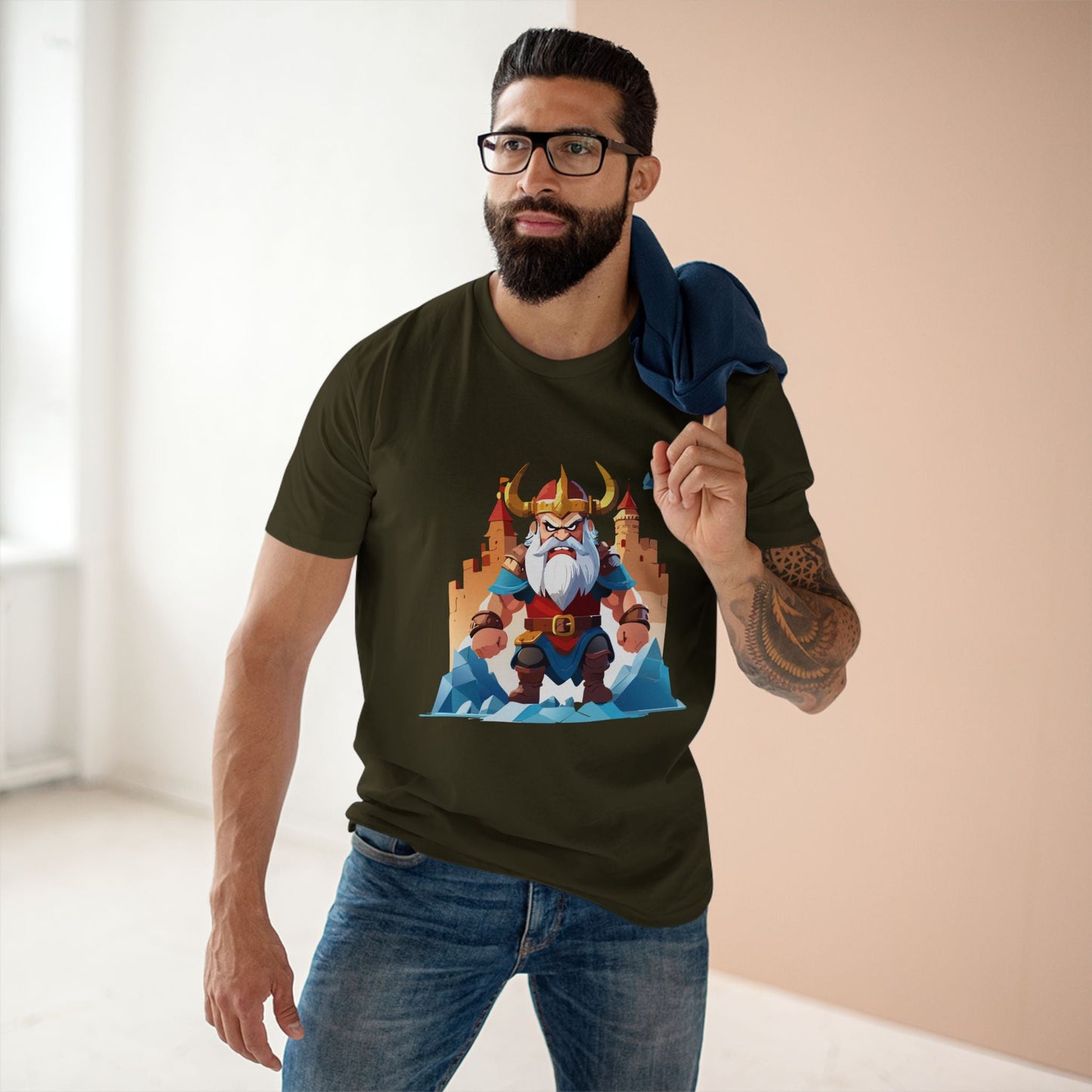 Viking Graphic Unisex 100 Cotton Staple Tee 11