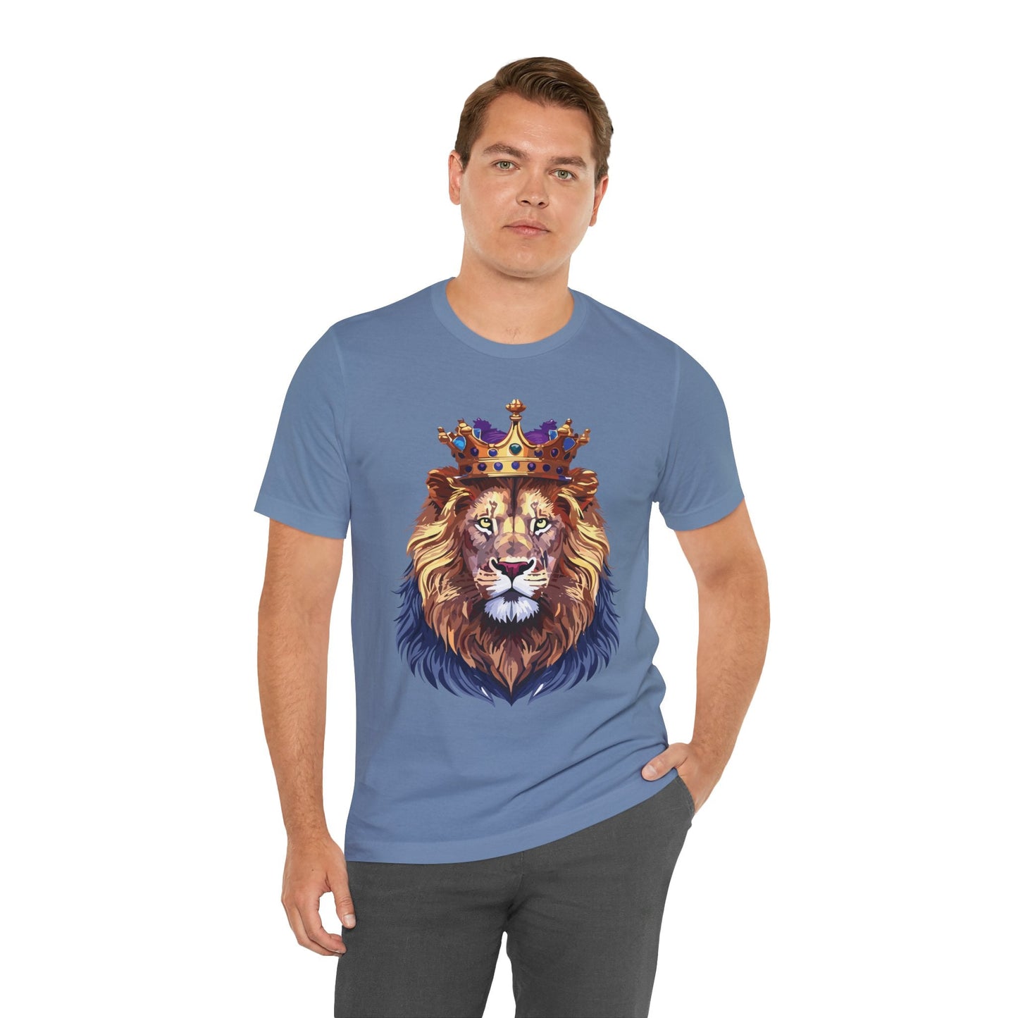 Unisex Animal Graphic Tee Shirt Art Design Wild Animals Shirt Gildan Softstyle Cotton