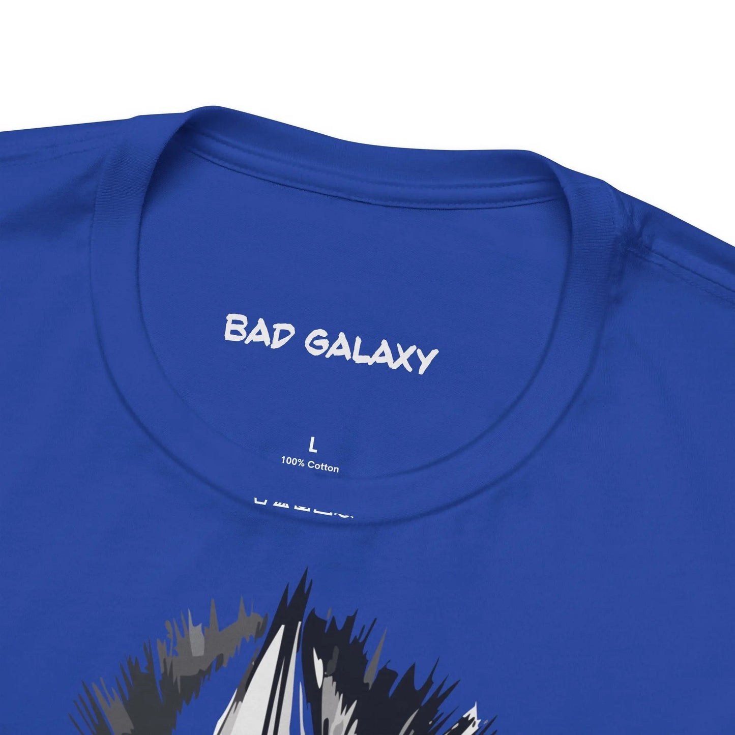 Punk Rock Tee Shirt Made To Order From Bad Galaxy Eco Friendly Inks Cotton Tee Made In USA