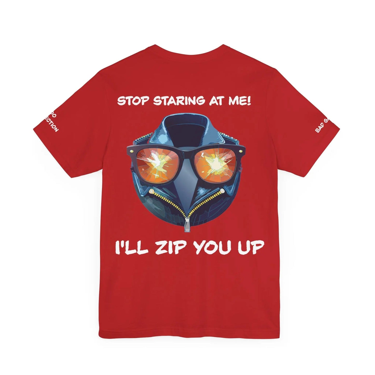 Animal T Shirt Bad Galaxy Made To Order Cotton Tee With Eco Friendly Inks Free Shipping USA