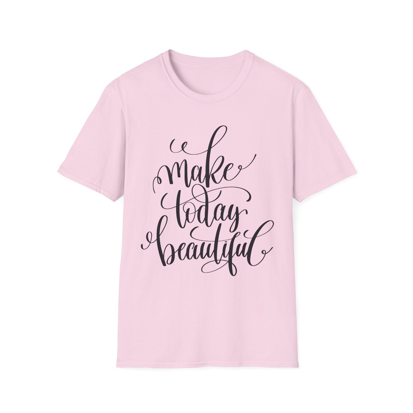 Positive Slogan T Shirt Unisex Softstyle Gildan 64000 With Positive Words And Good Quotes Art Tee