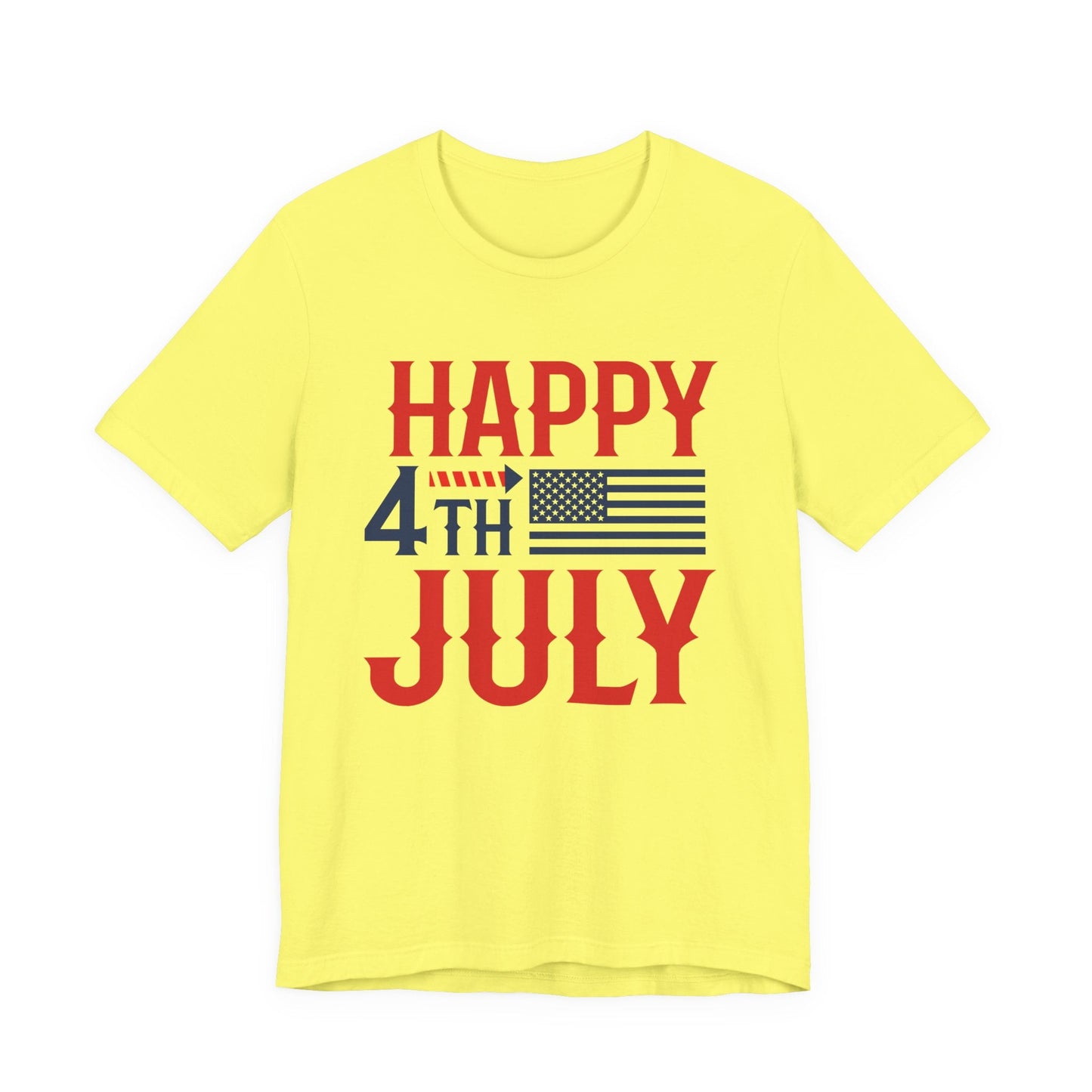 American Flag Graphic Unisex Cotton T-Shirt 011