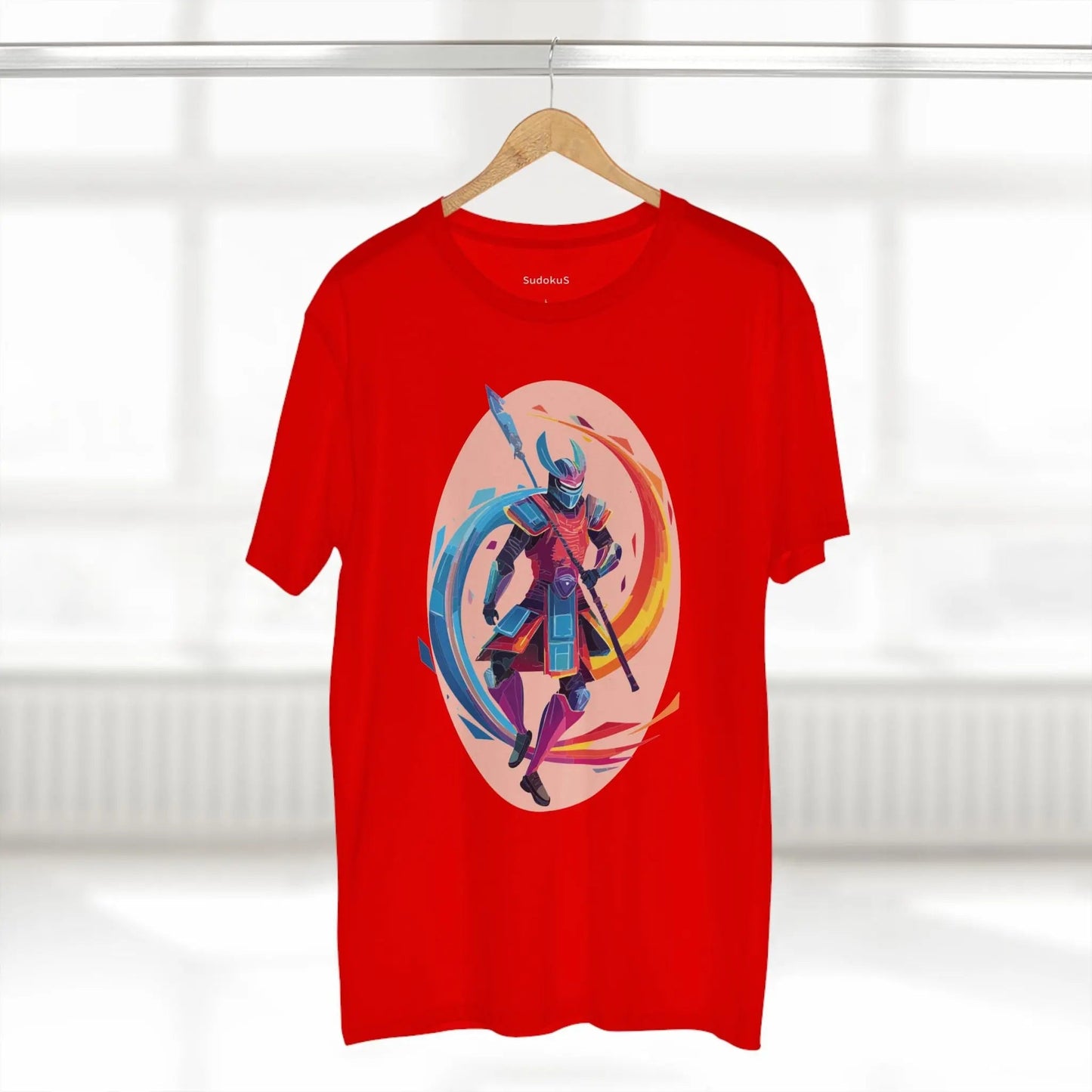 Samurai Graphic Unisex 100 Cotton Staple Tee 20