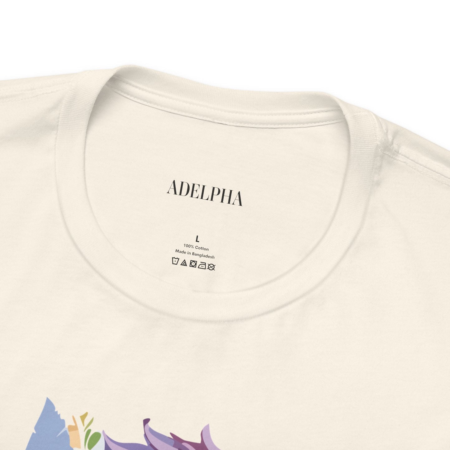 Lion Graphic Tee Unisex Short Sleeve Art Design From Adelpha Premium Vintage Inspired Tee