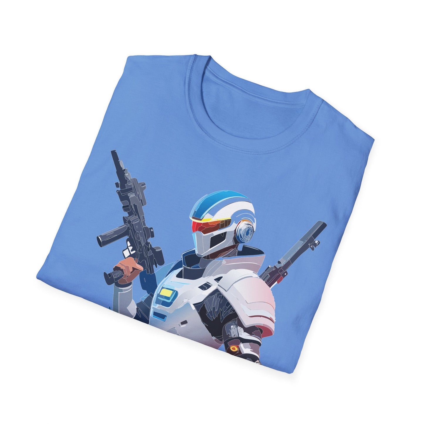 Robocop T Shirt Unisex Gildan Softstyle 64000 100 Percent Ring Spun Cotton Tee Premium