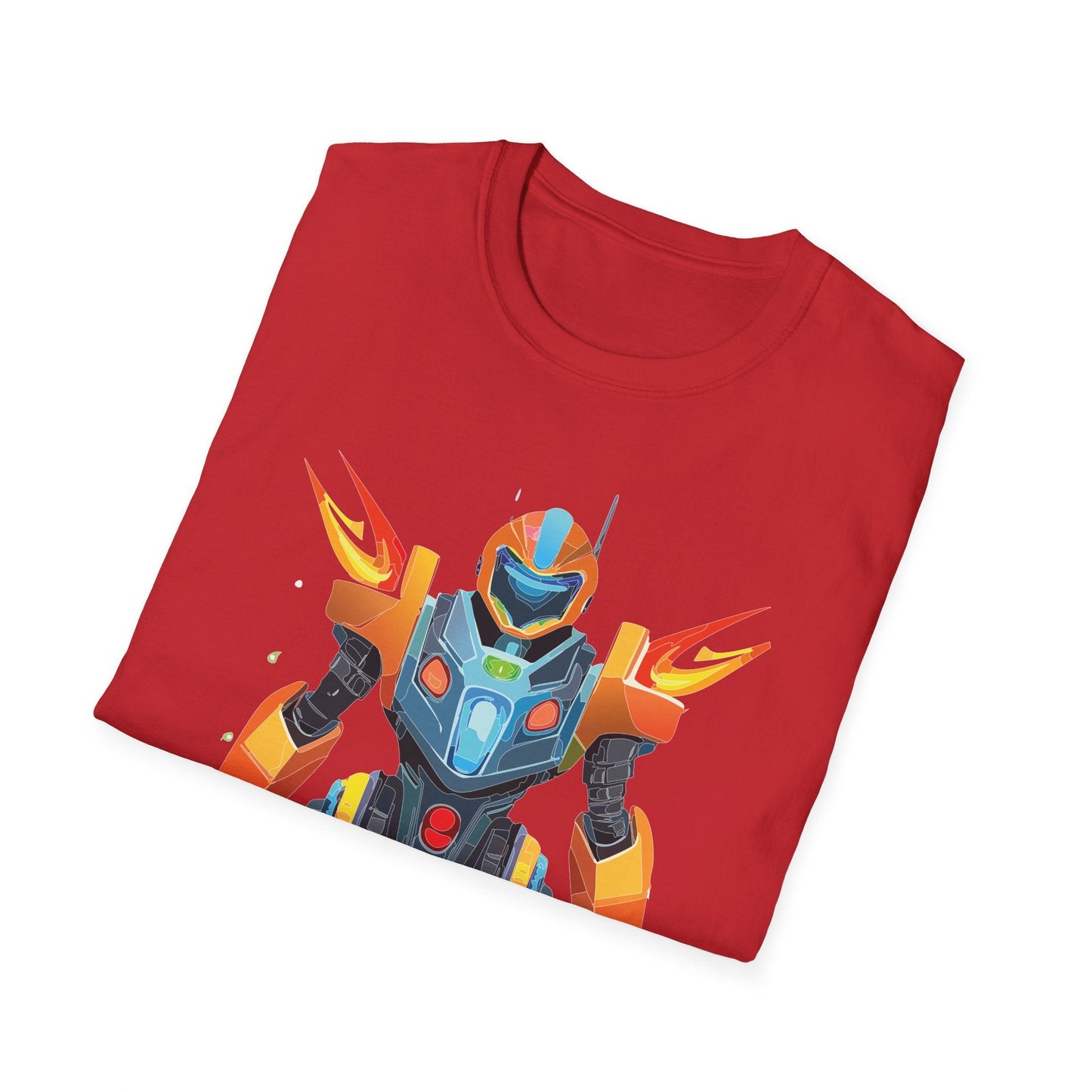 Cyborg Tee Unisex Robot Shirt Terminator Graphic Short Sleeve Tee Gildan Softstyle 64000 Cotton