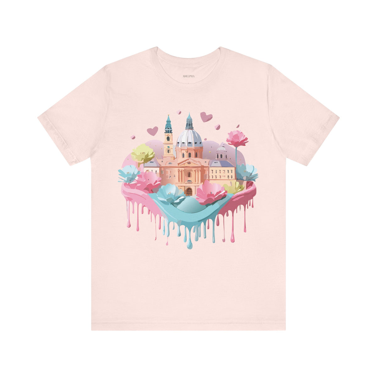 Unisex Cotton Bella+Canvas Tee with Prague