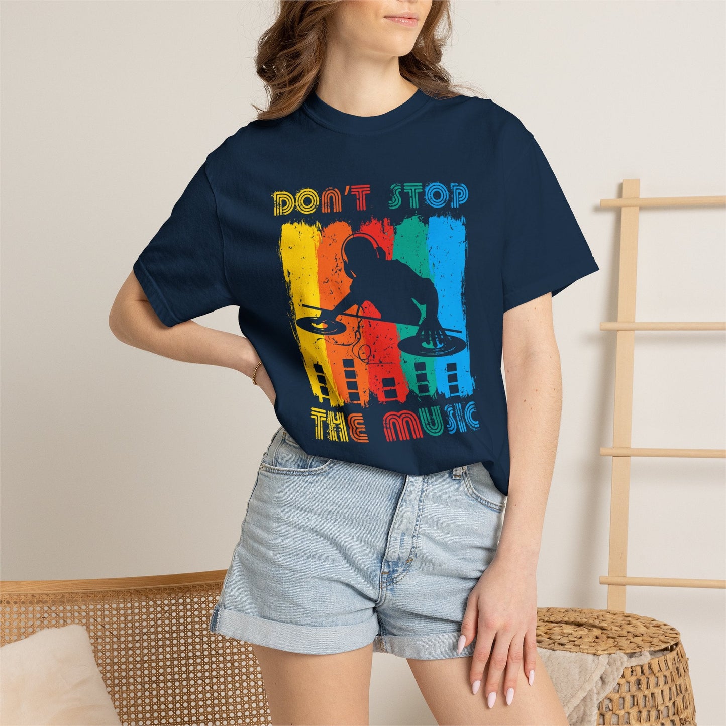 Music Graphic Design Unisex Cotton T-shirt 014