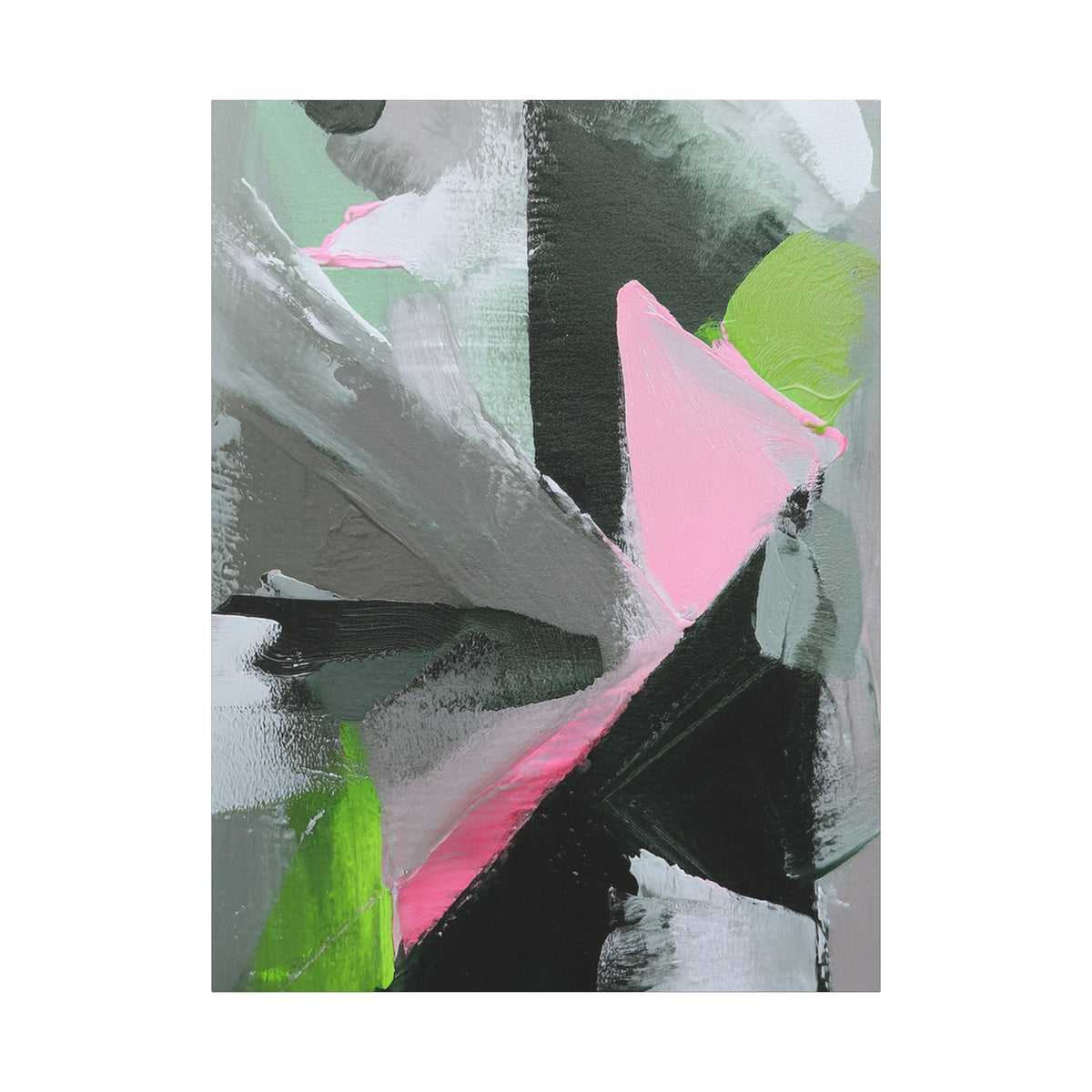 Abstract Geometric Painting Print Canvas 20x24,20x30,24x30 24x32,24x36,30x40 32x48,36x48,40x60 Pine-Wood Inner Frame ABS-41