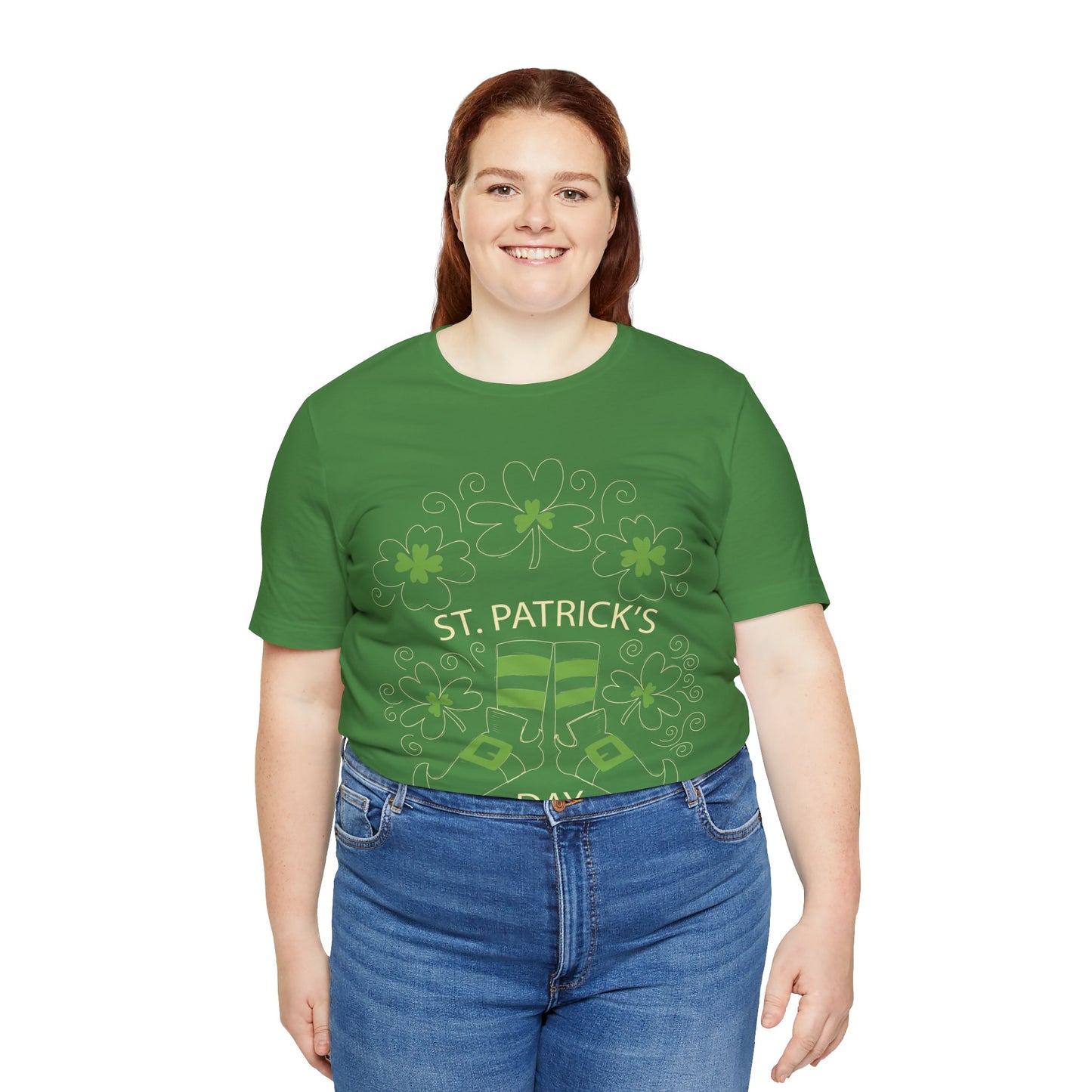 Unisex Cotton Tee Shirt with Lucky Prints