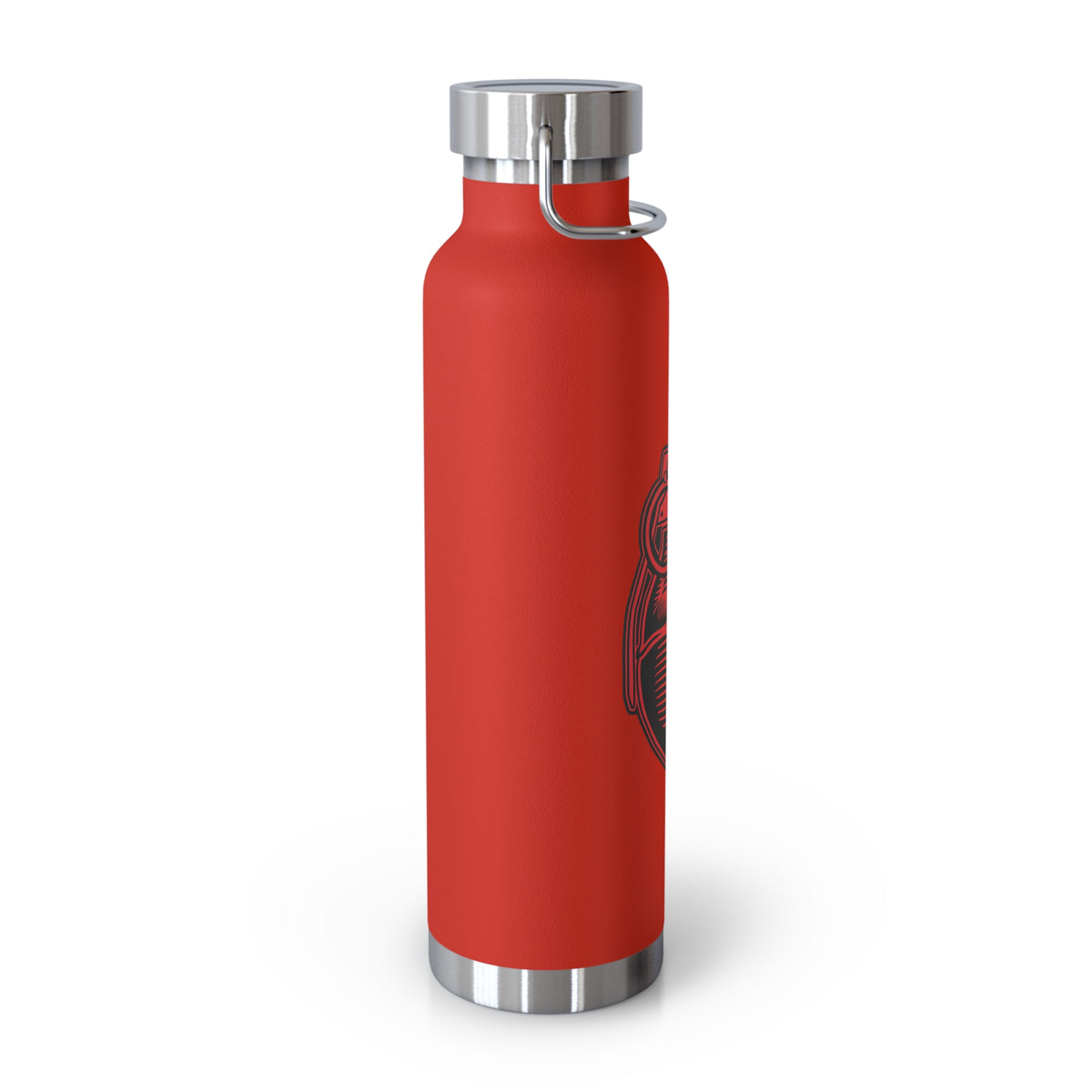 22oz Copper Insulated Water Bottle with Cartoon Design - CV89