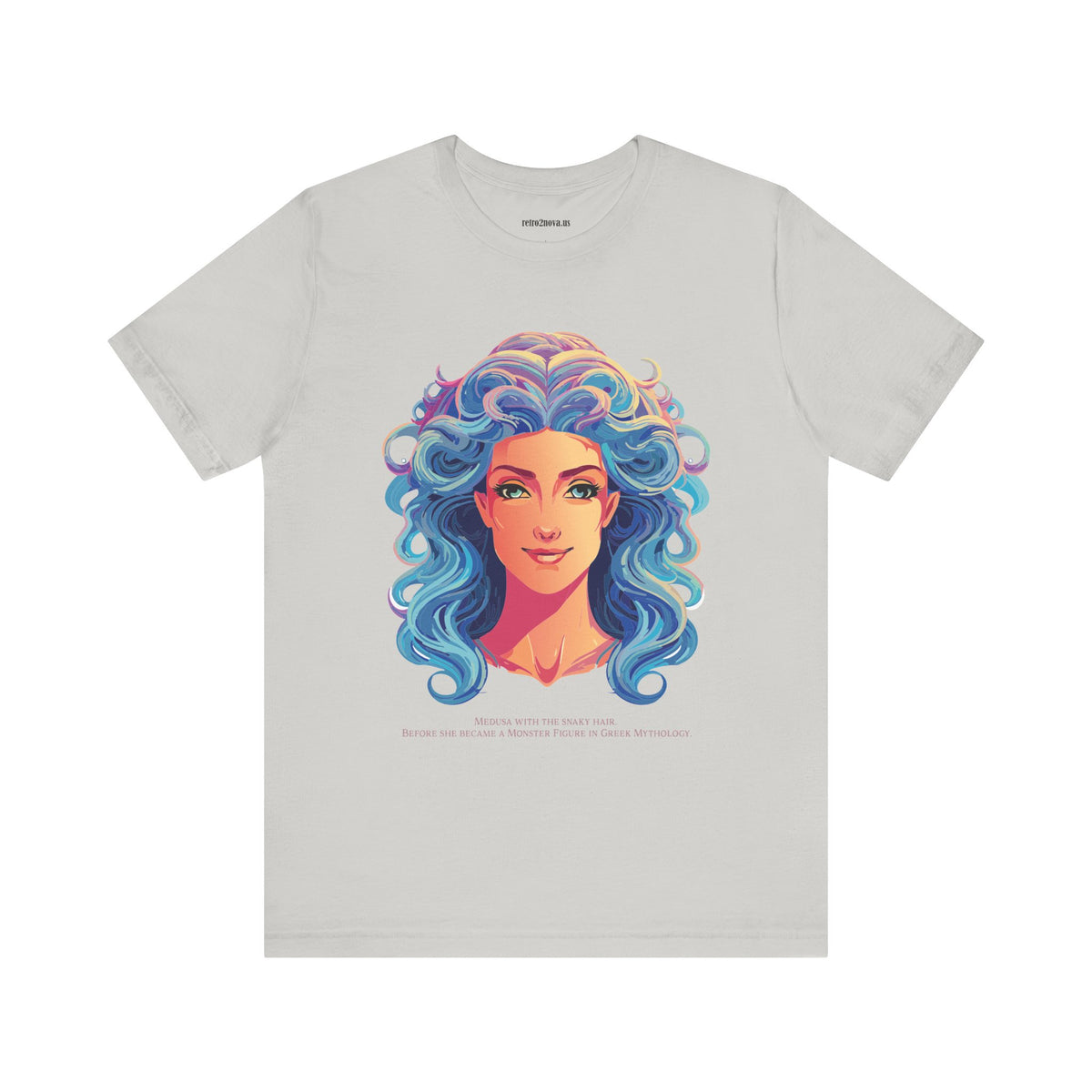 Goddess Graphic Unisex Cotton Bella+Canvas Tee with Medusa