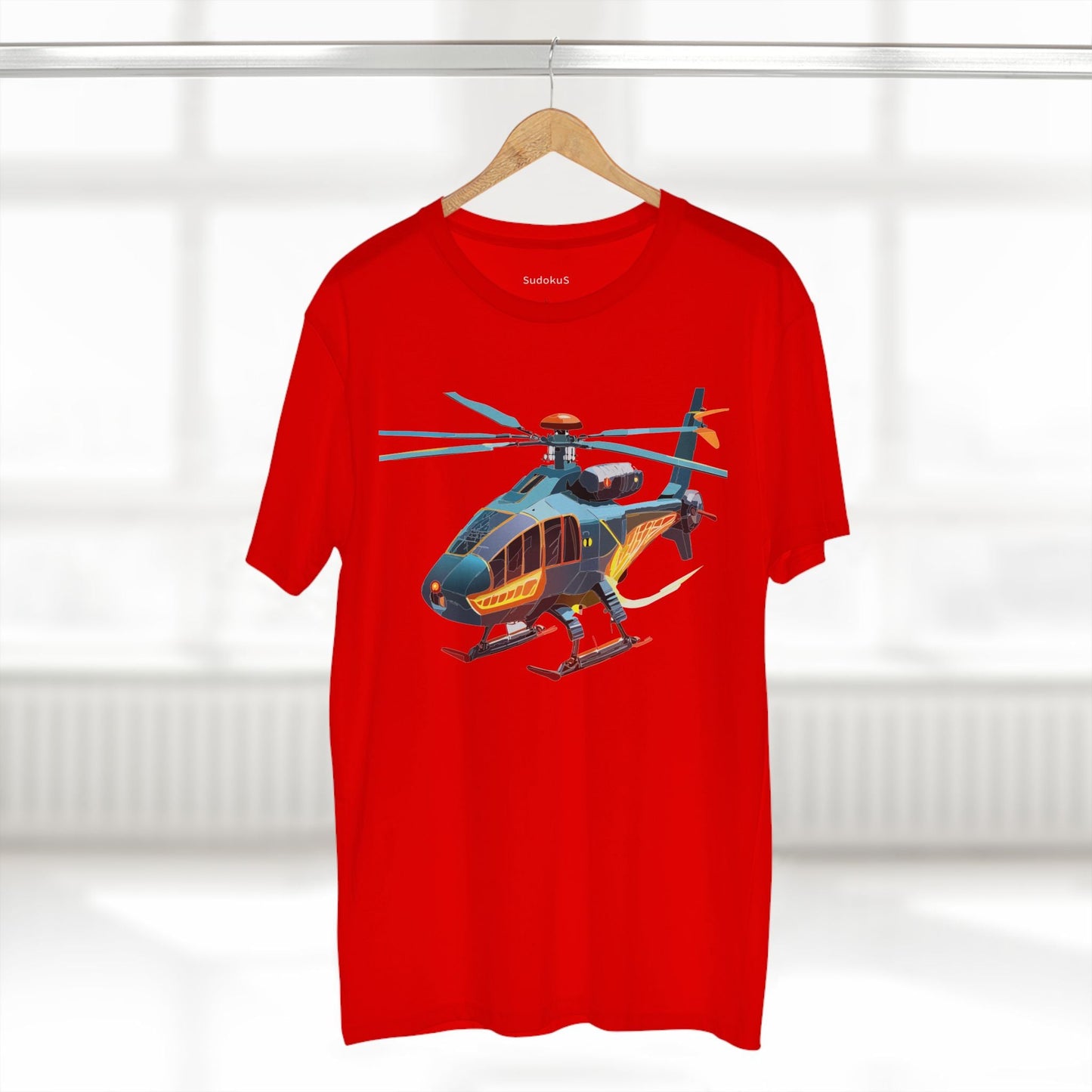 Chopper Graphic Unisex 100 Cotton Staple Tee 1
